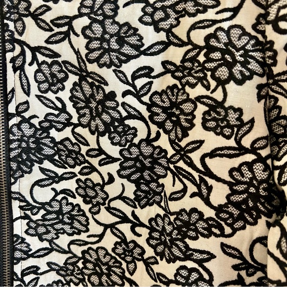 BB Dakota Floral Jacquard Addie Bomber Jacket - Picture 6 of 12